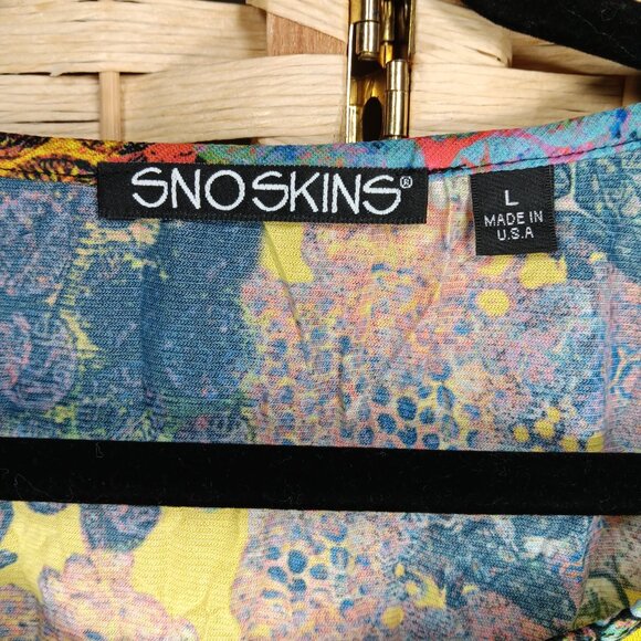 Snoskins Crinkle Ballet Blouse in Beebop Large - Picture 8 of 8